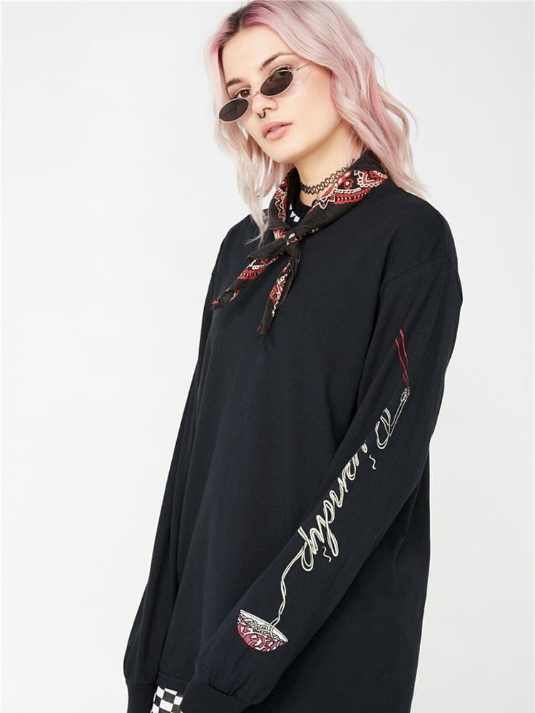 Ripndip Middle Finger Cat Long Sleeve Tee