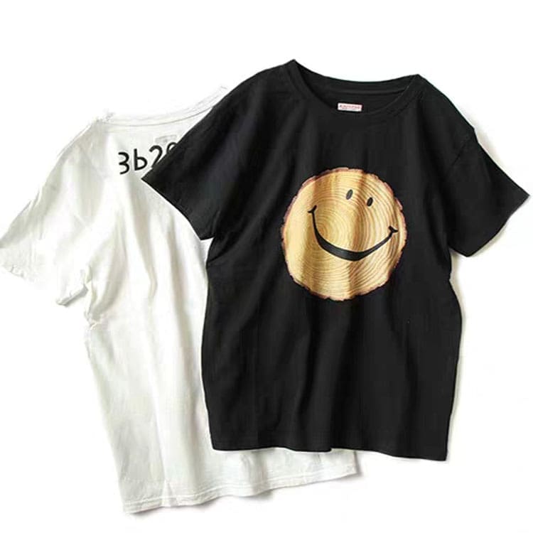 kapital20ss limited tree smiley F**e t-shirt