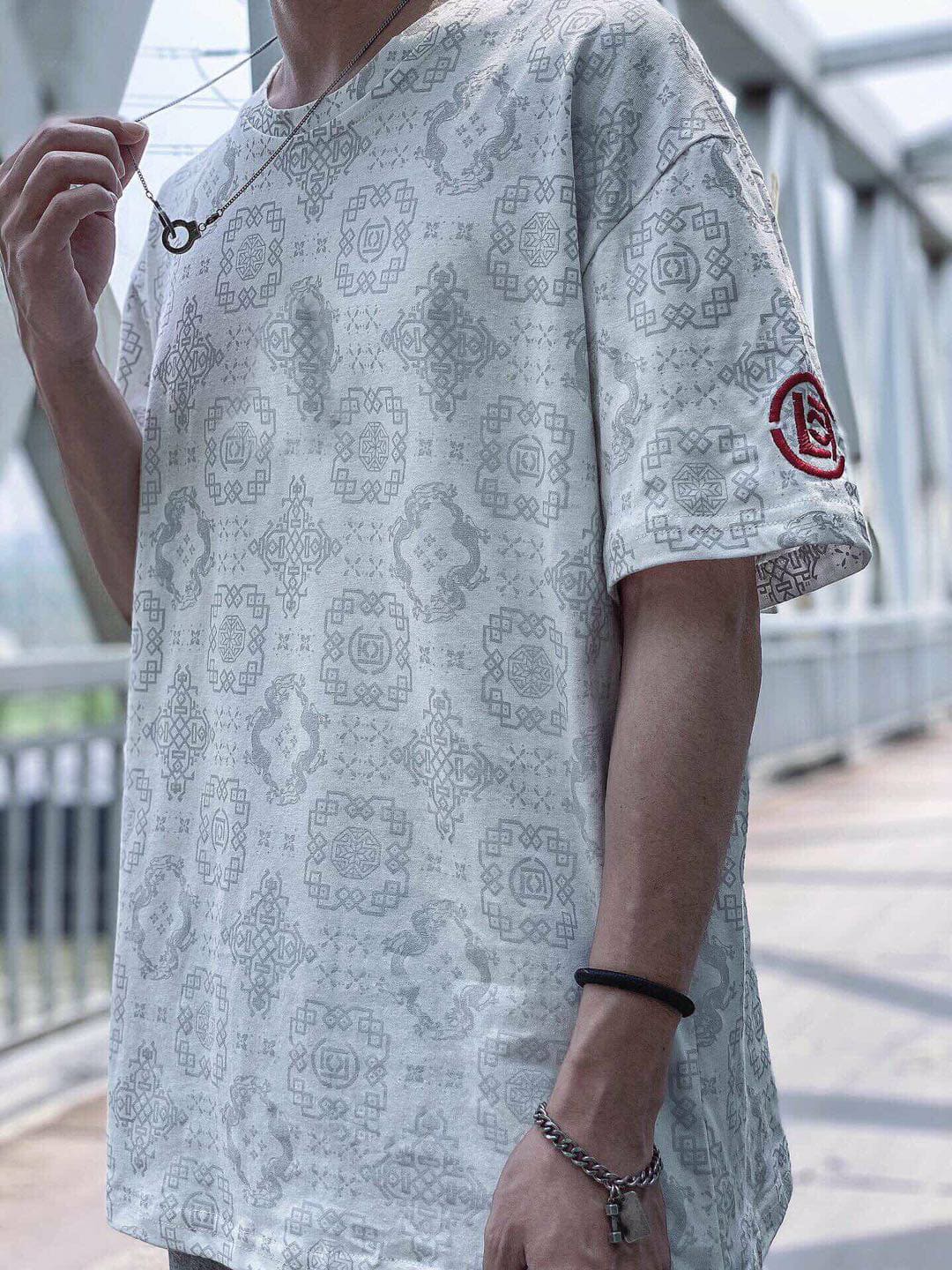 Clot Edc Silk Chinese Style T-Shirt