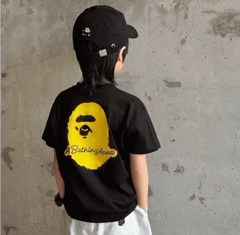 Bape Children’S Clothing Ape Man T-Shirt
