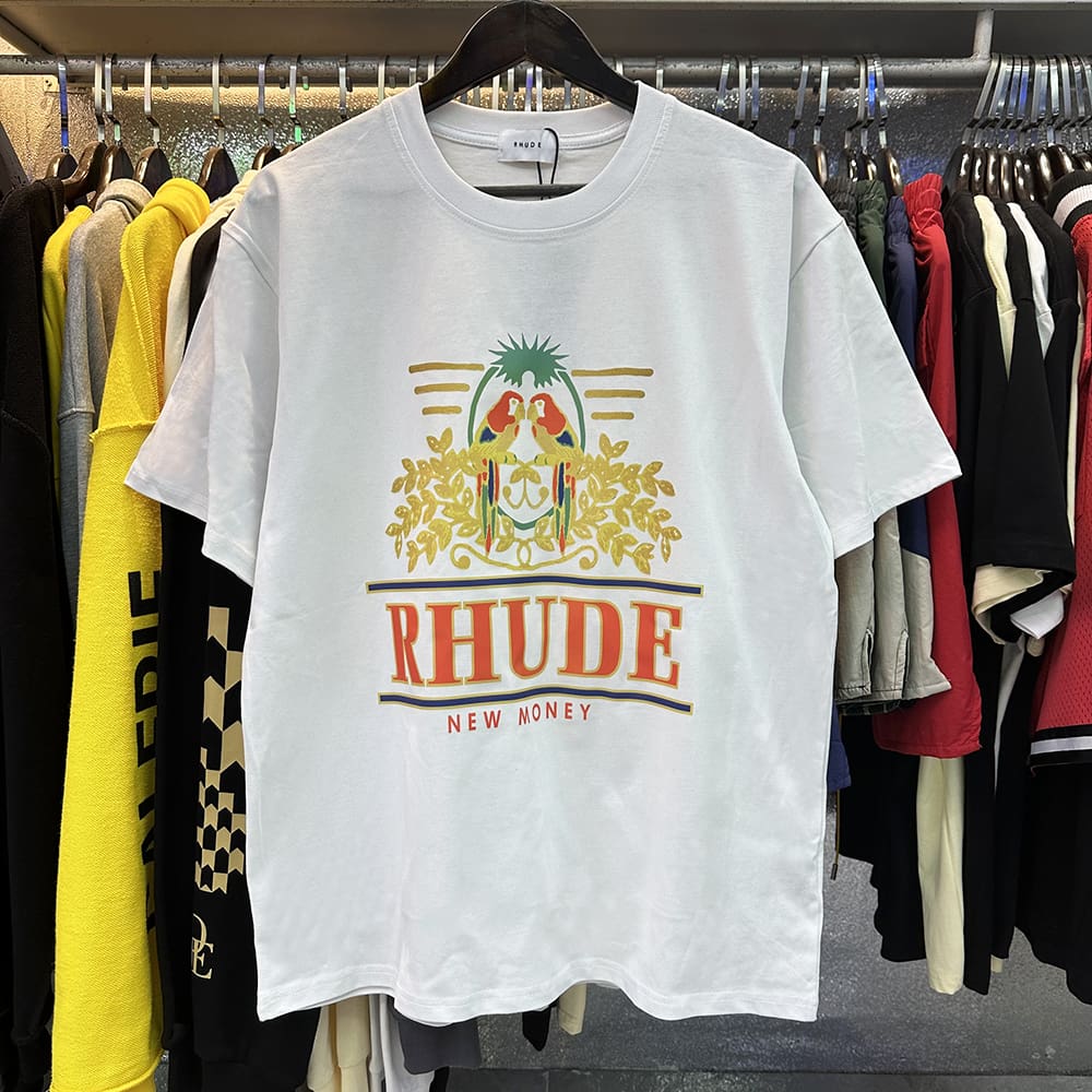 Rhude Parakeet Printed Undershirt