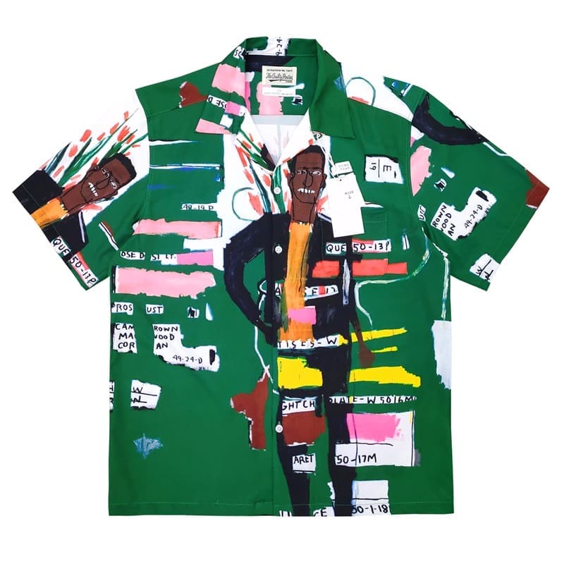 Wacko Maria Full Print Graffiti Short Sleeve Shirt