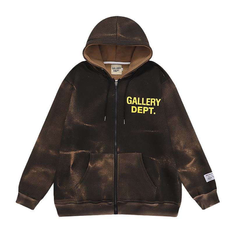 Gallery Dept Tie-Dye Zip Cardigan