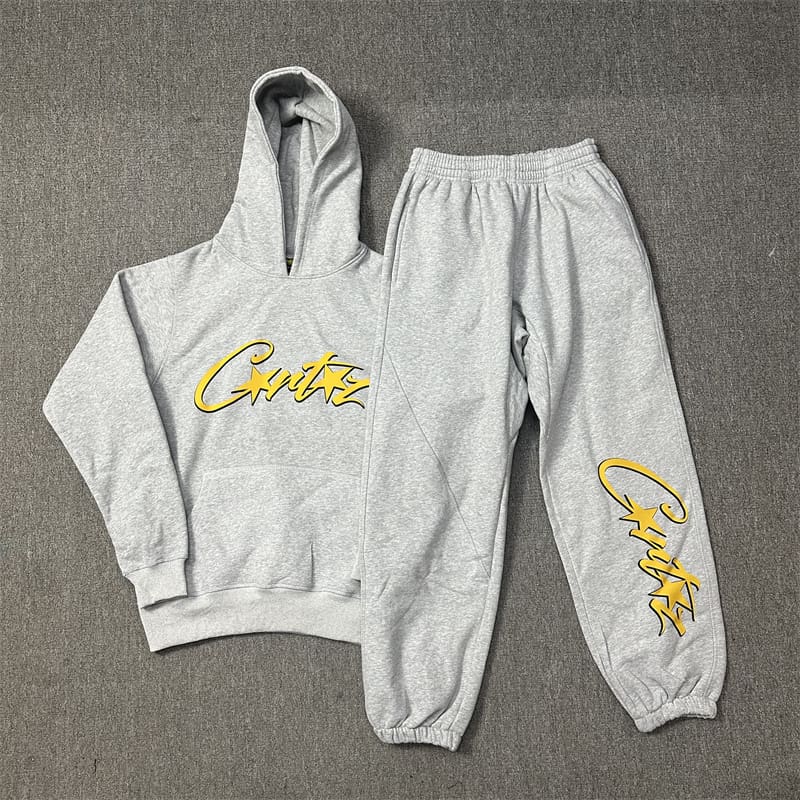 Corteiz Devil Island Logo Hoodie & Sweatpants