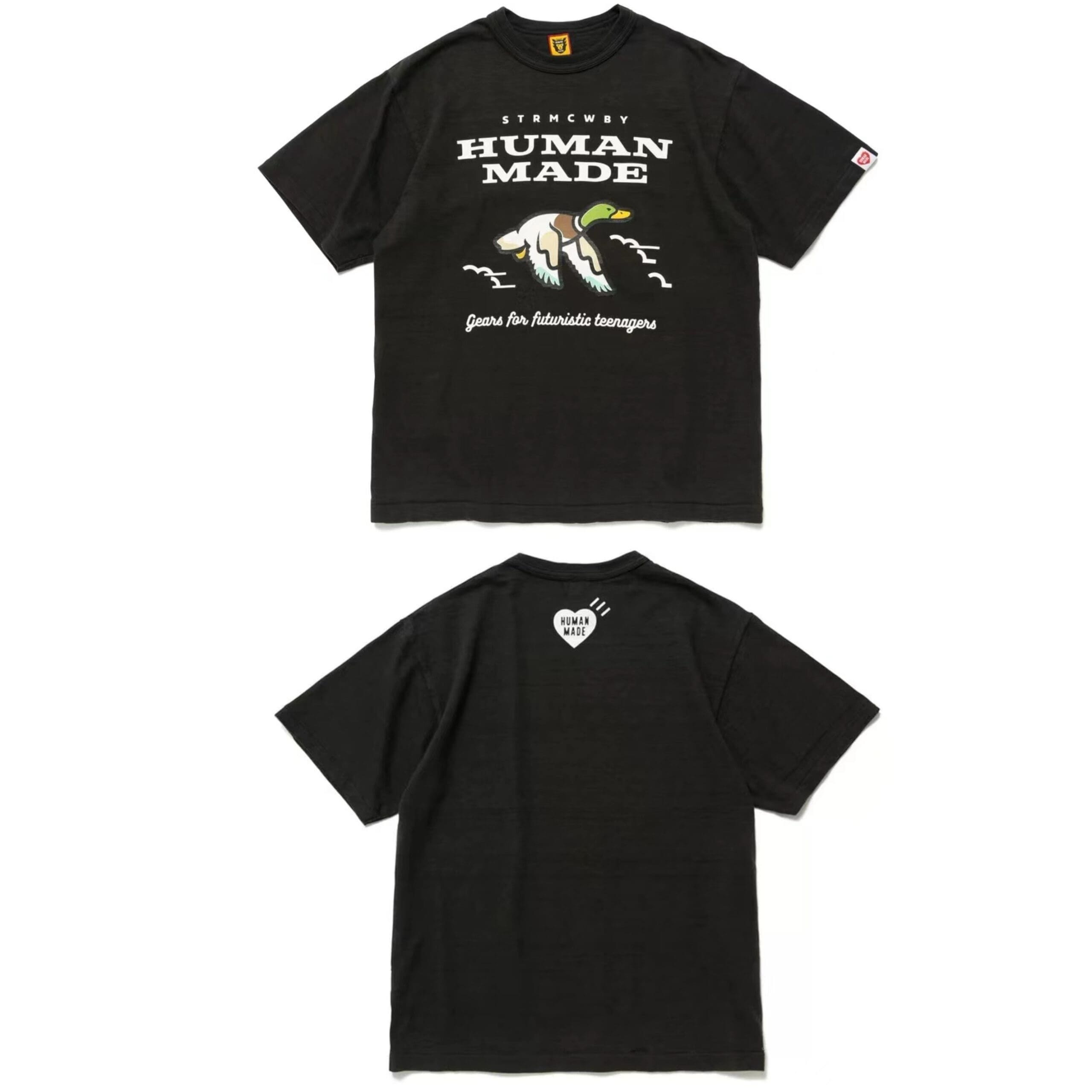Hvm*n M*de slub cotton round neck tee
