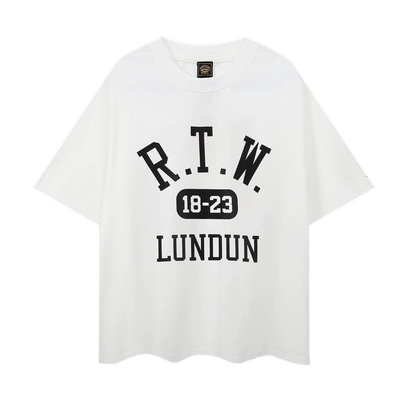 Corteiz Devil Island Graffiti Print T-Shirt for Men and Women High Street Retro Style