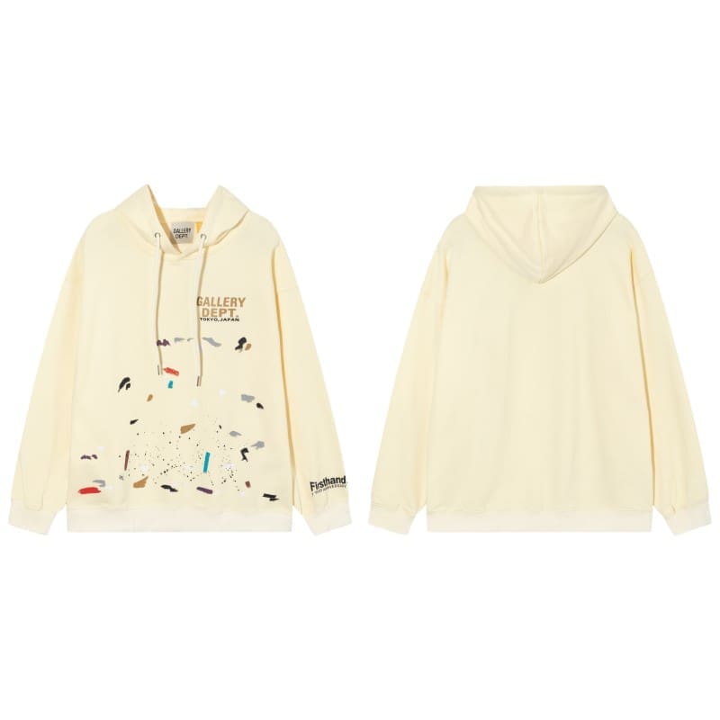Gallery Dept Splash-Ink Hooded Sweater