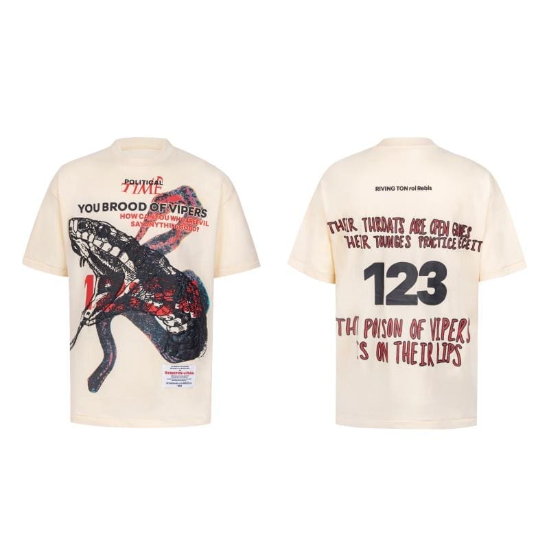 Rrr123 Cross Oil Painting Tee