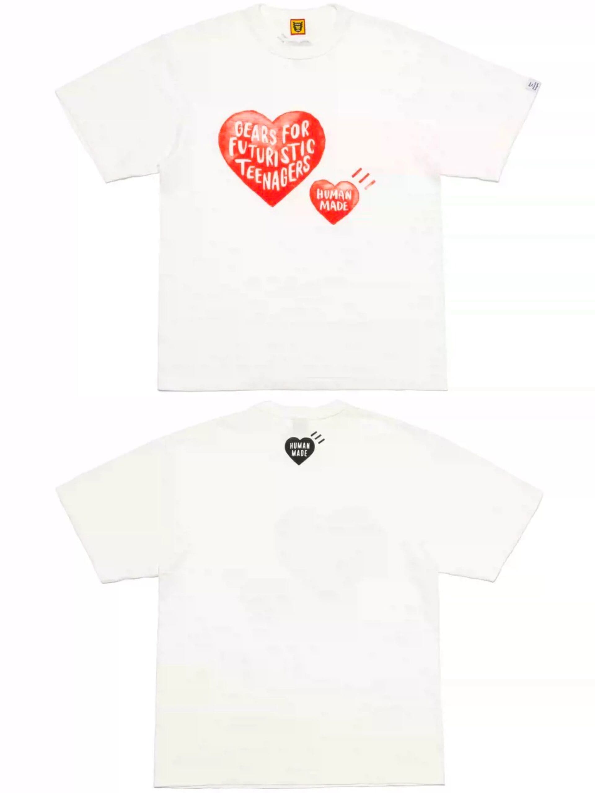 Hvm*n M*de heavy slub cotton tee