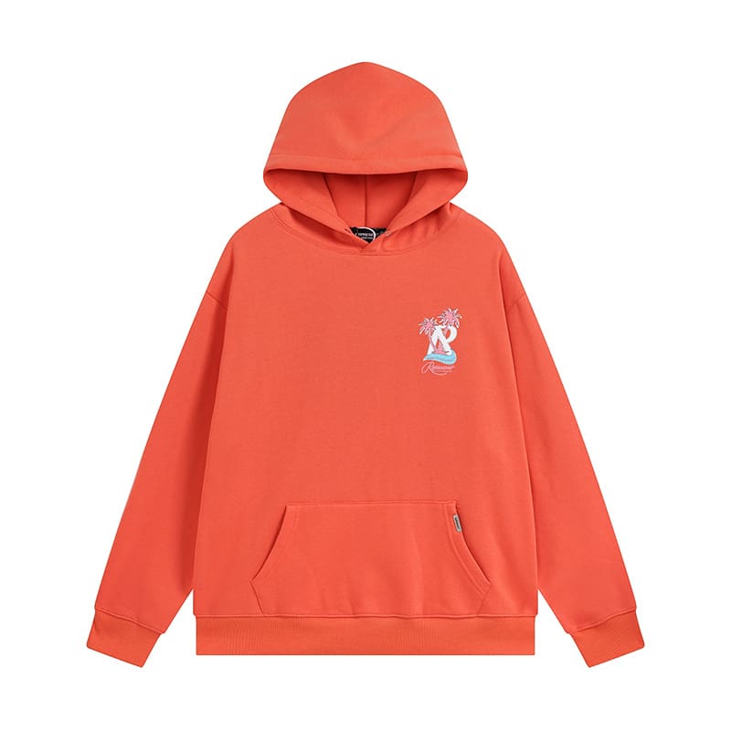 Represent Embroidery Letters Coconut Print Hooded Sweatshirt and Leisure Suit