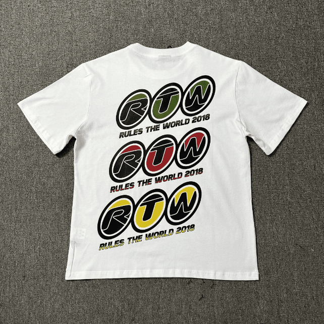 Maychao Corteiz Devil Island Letter Print T-Shirt