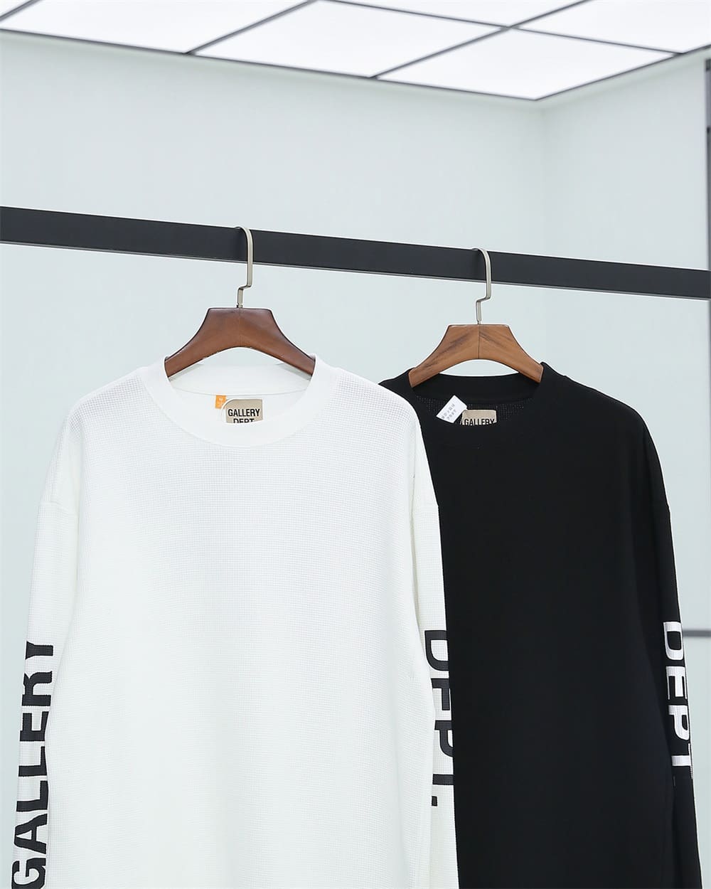 Gallery Dept Waffle Logo Long Sleeve T-Shirt