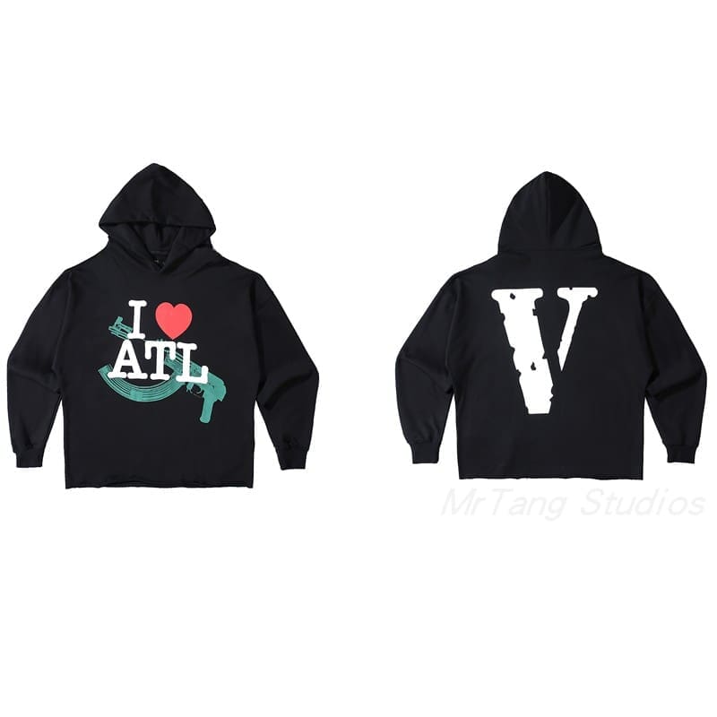 VLONE FOG x Palm FRIENDS Halloween Skull Hoodie