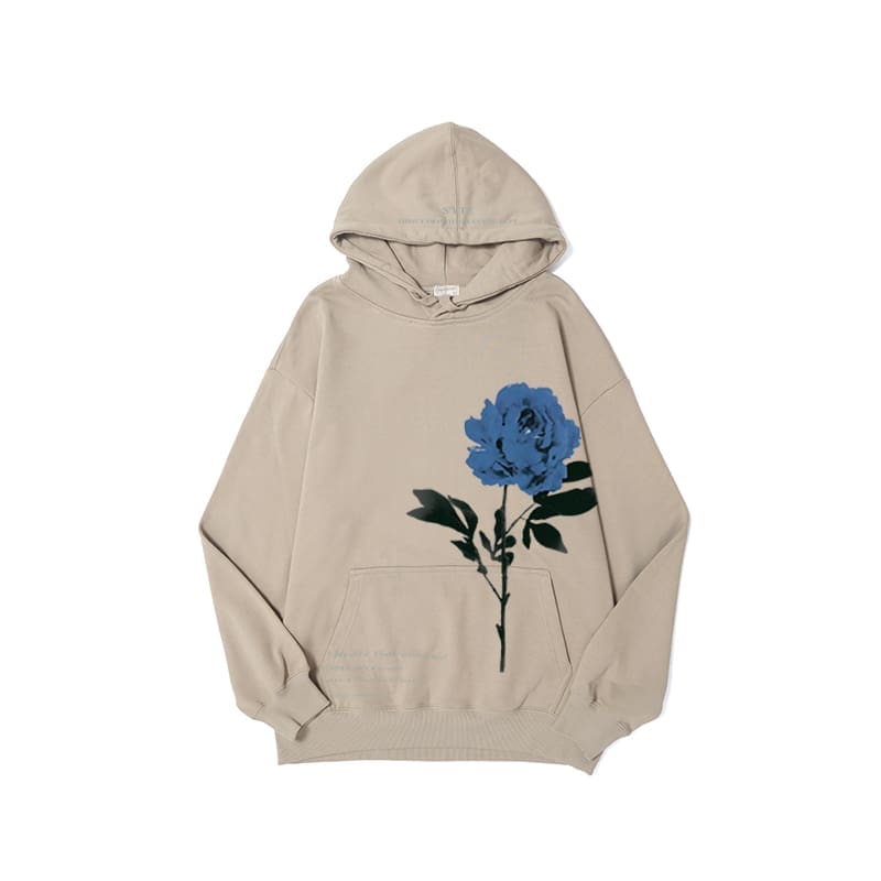 Yohji Yamamoto Rose Flower Sweatshirt