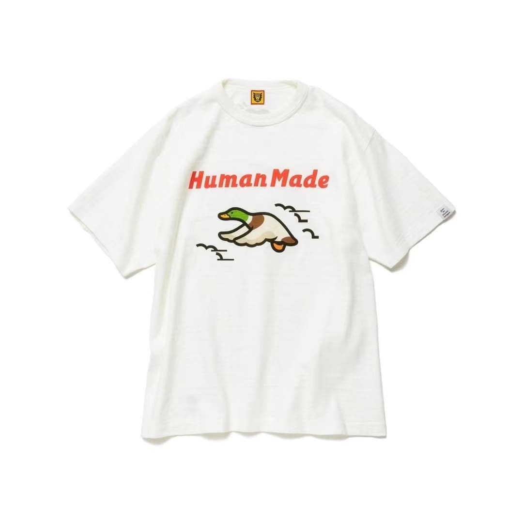 Hvm*n M*de duck letter short sleeve tee