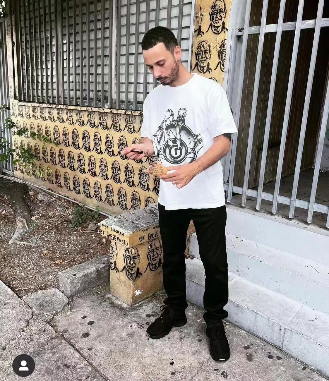 Gallery Dept Vintage Distressed T-Shirt