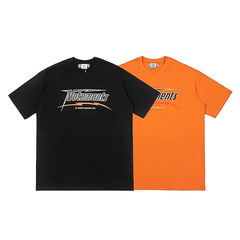 Vetements Letter Print Oversized Tee
