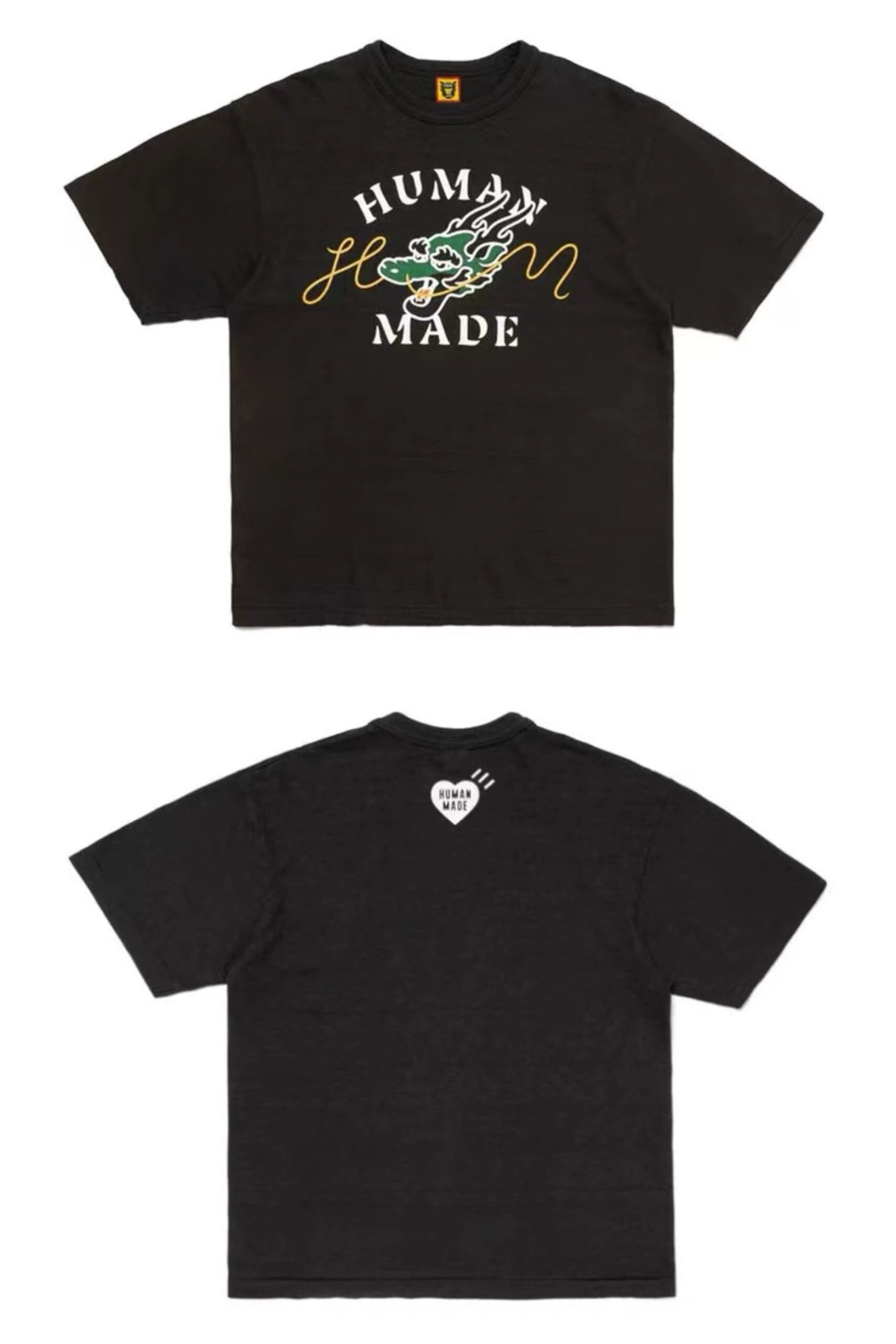 Hvm*n M*de slub cotton round neck tee