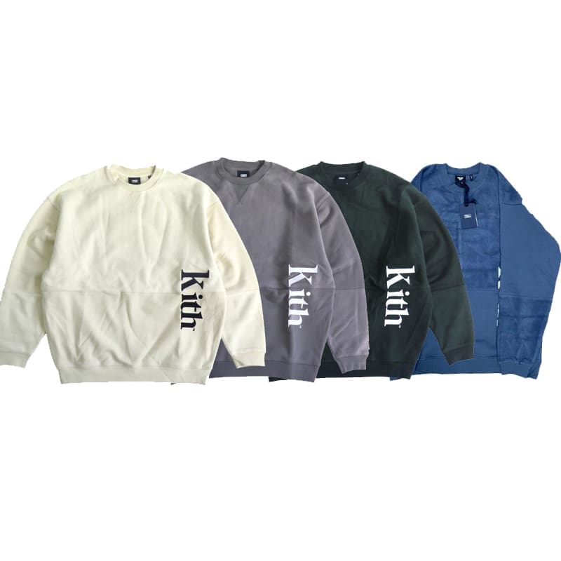 Kith19Aw Thickened Round-Neck Sweater