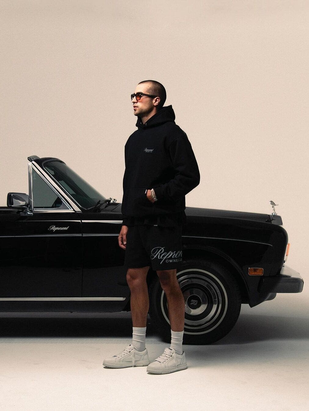 Represent Club Script Hoodie