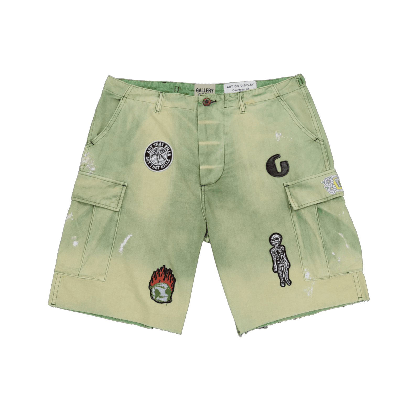 Gallery Dept. Kenzie Fatigue Badge Shorts