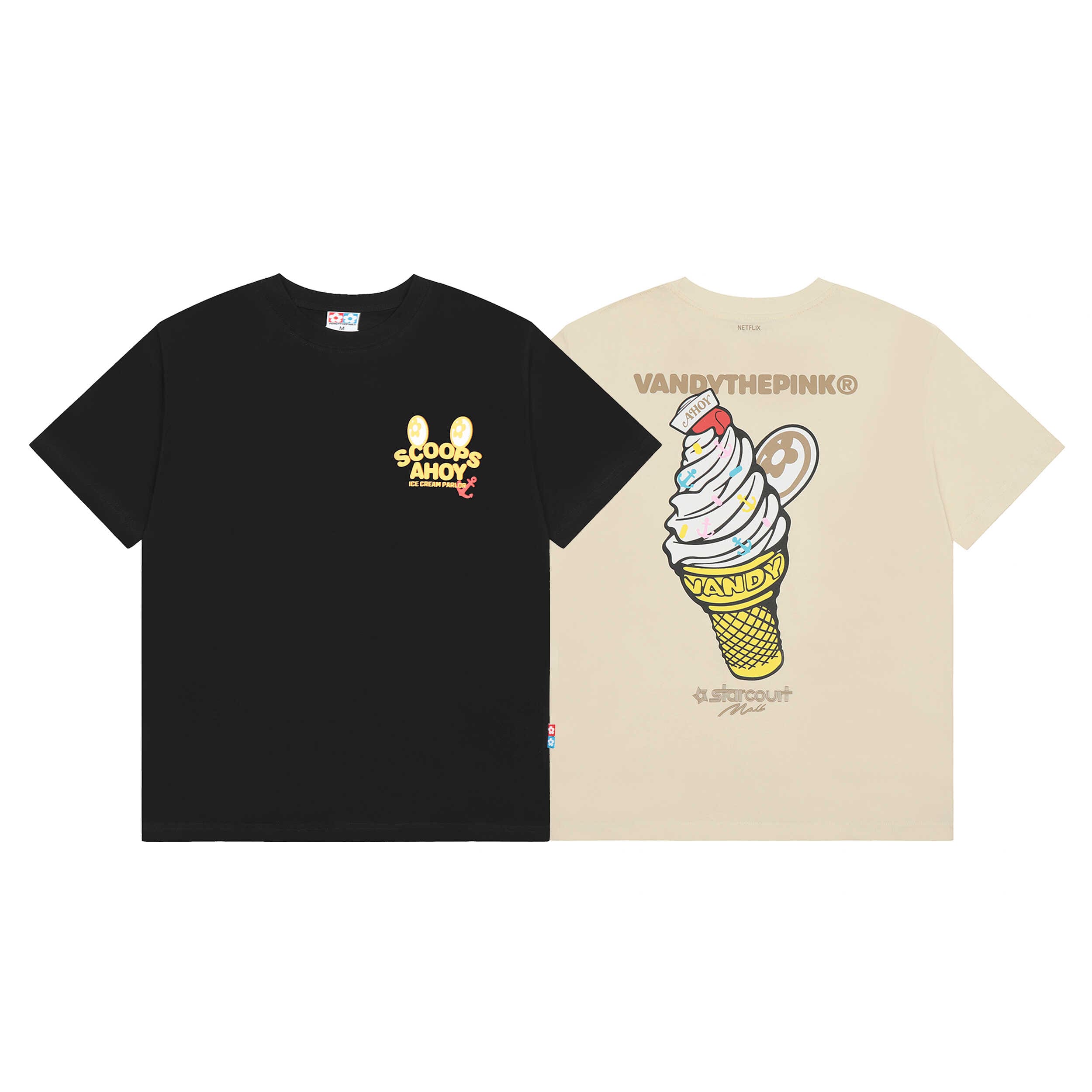 Vandyhepink Letter Print Tee