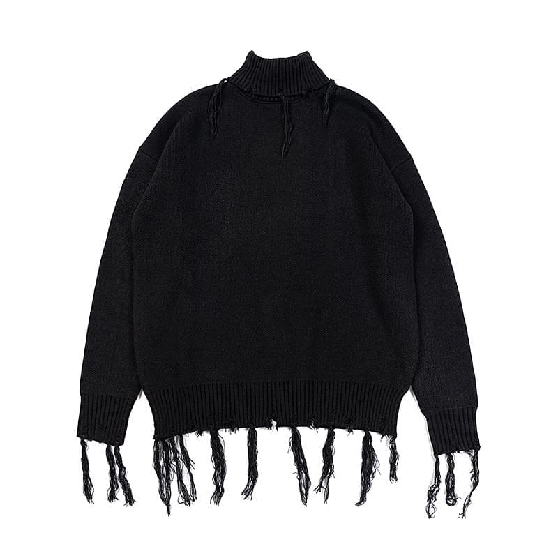 Vetements Slogan Embroidered Sweater