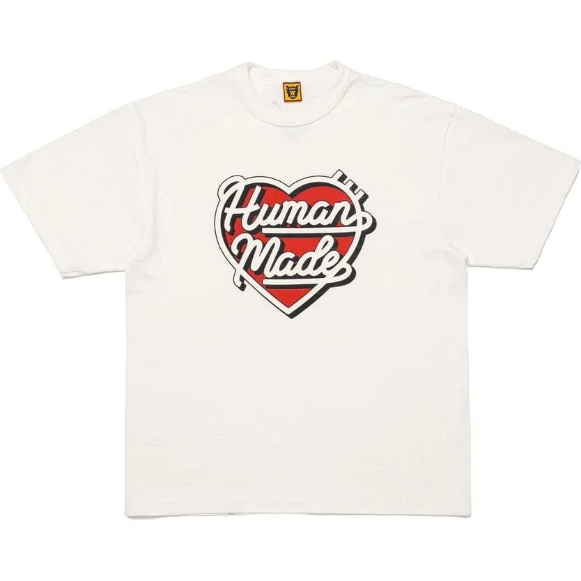 Hvm*n M*de heart-shaped logo tee