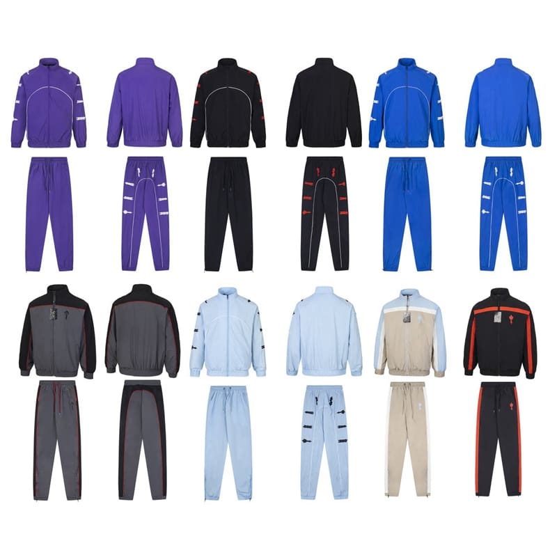 Trapstar Stand Collar Embroidered Windproof Suit