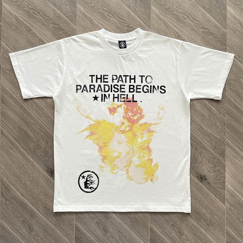 H*lst*r studios uv angel tee