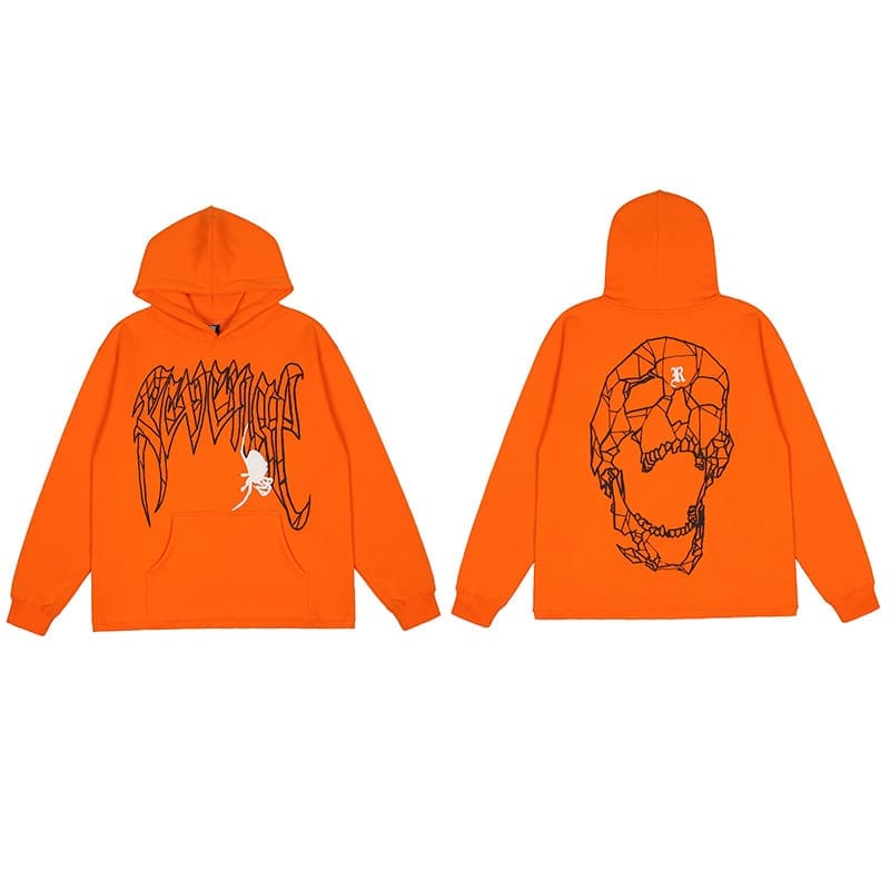 Revenge Keel Smoke Skull Hoodie