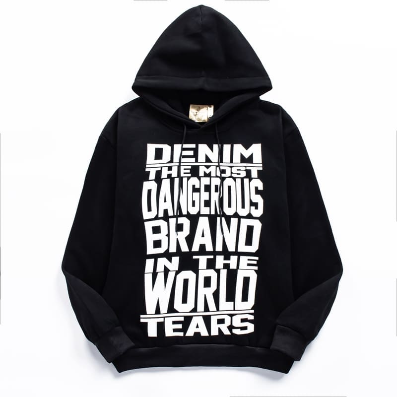 Denim Tears Kanye-Inspired Fleece Hoodie