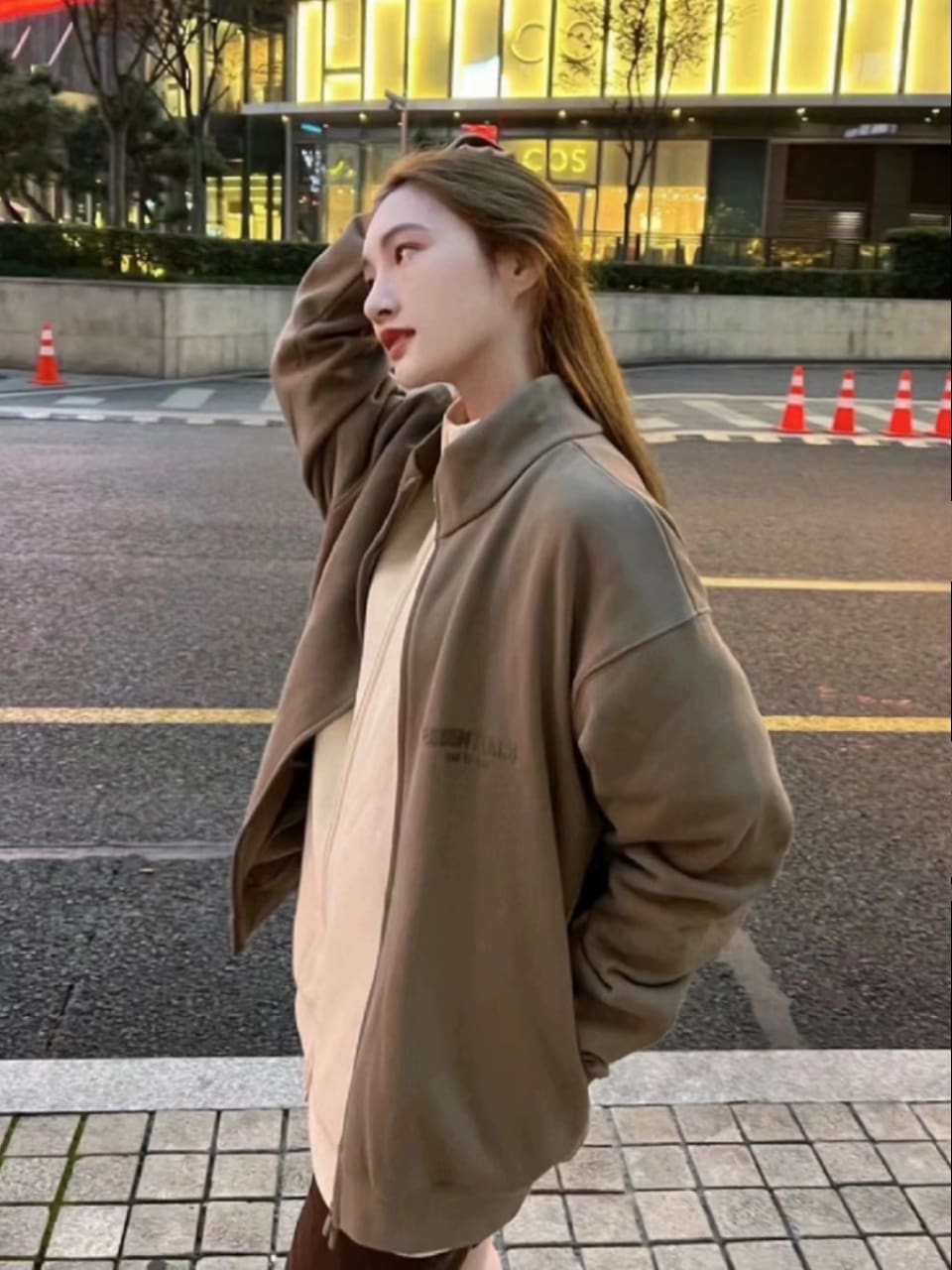 Fog Fear Of God Spring/Autumn Stand Collar Jacket