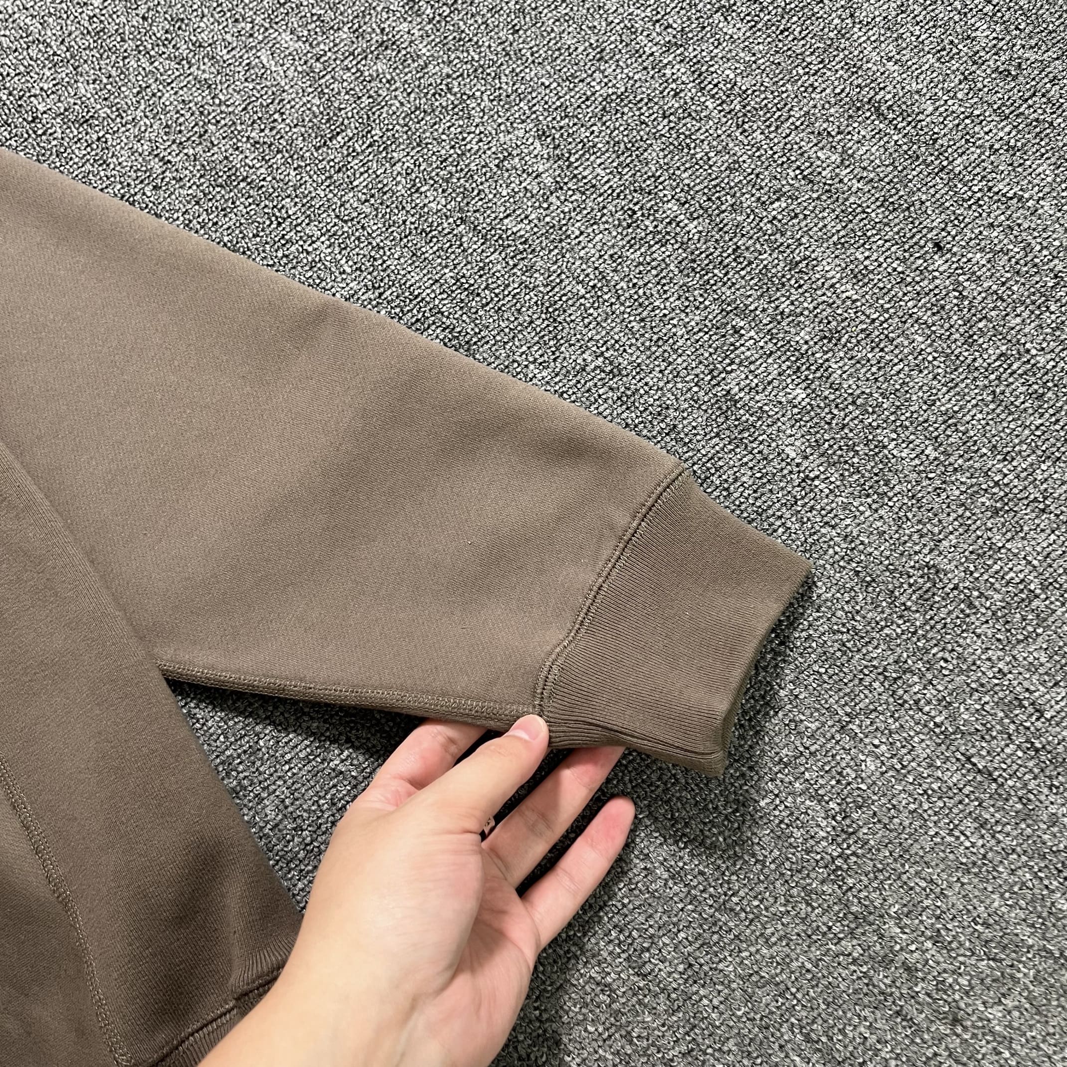 Noah Brown Cross Print Sweatshirt