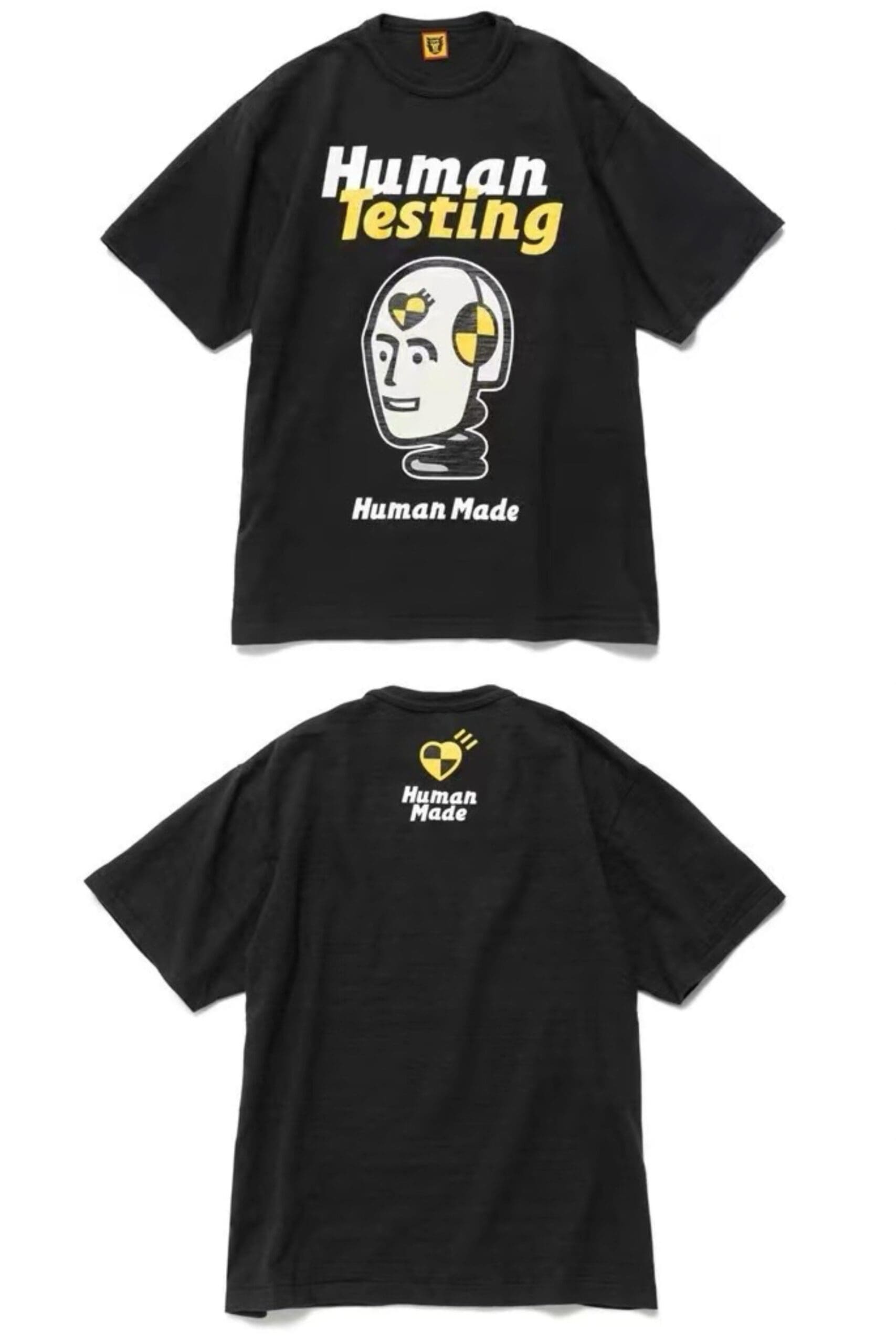 Hvm*n M*de slub cotton round neck tee