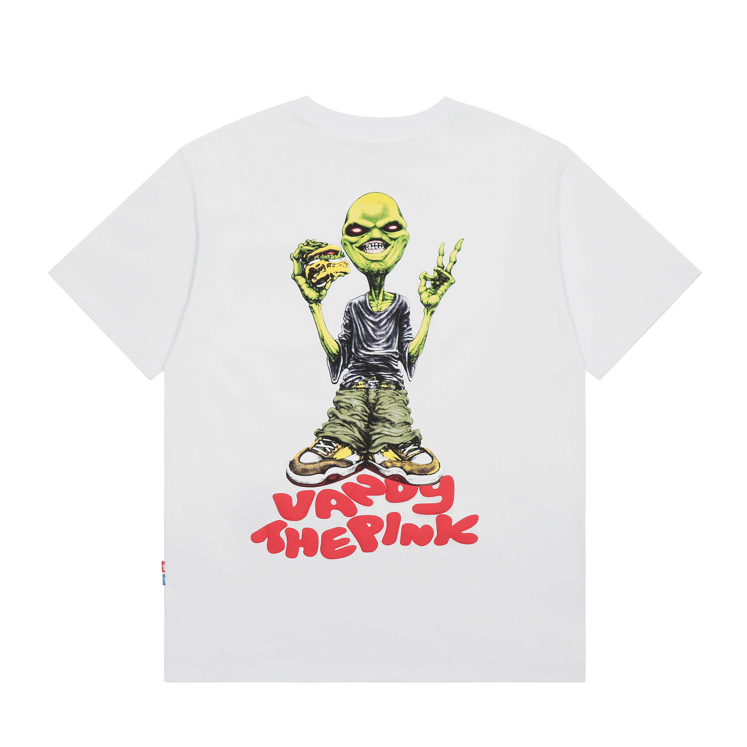 Vandyhepink Foam Letter Print Tee