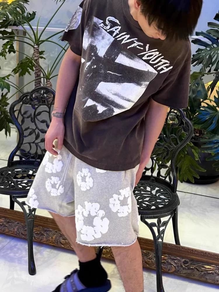 Denim Tears Foam Kapok Pirate Shorts