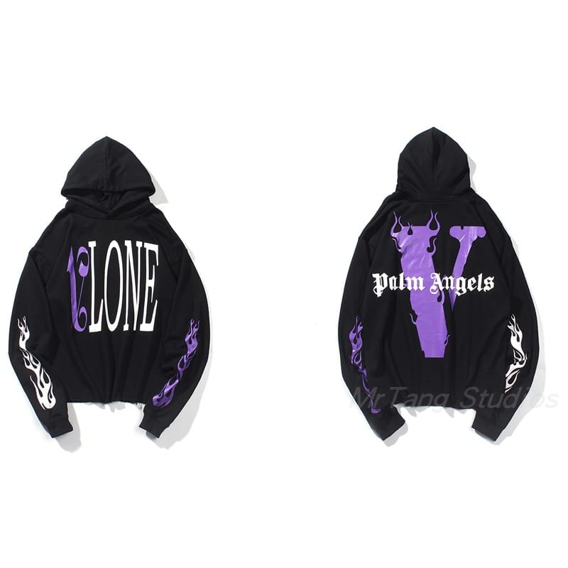VLONE FOG x Palm FRIENDS Halloween Skull Hoodie