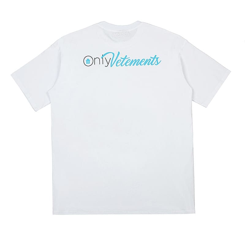 Vetements Letter Print Oversized Tee