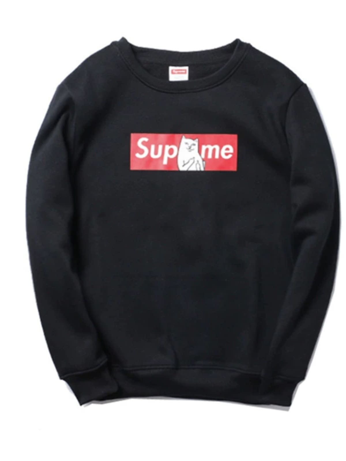 Ripndip Middle Finger Cat Crew Neck Sweater