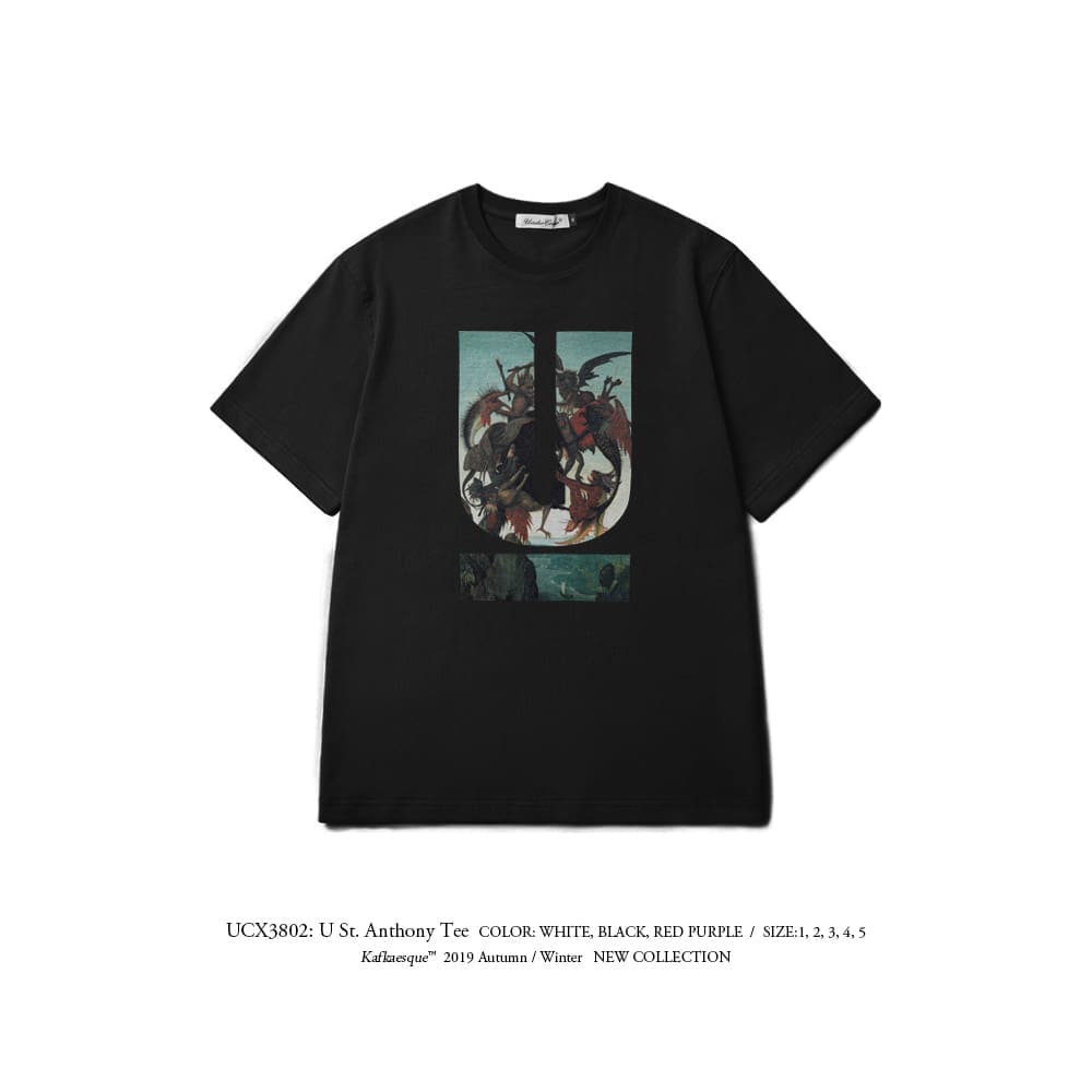 Undercover Clockwork Orange Art Oil Painting Big U T-Shirt for Men and Women