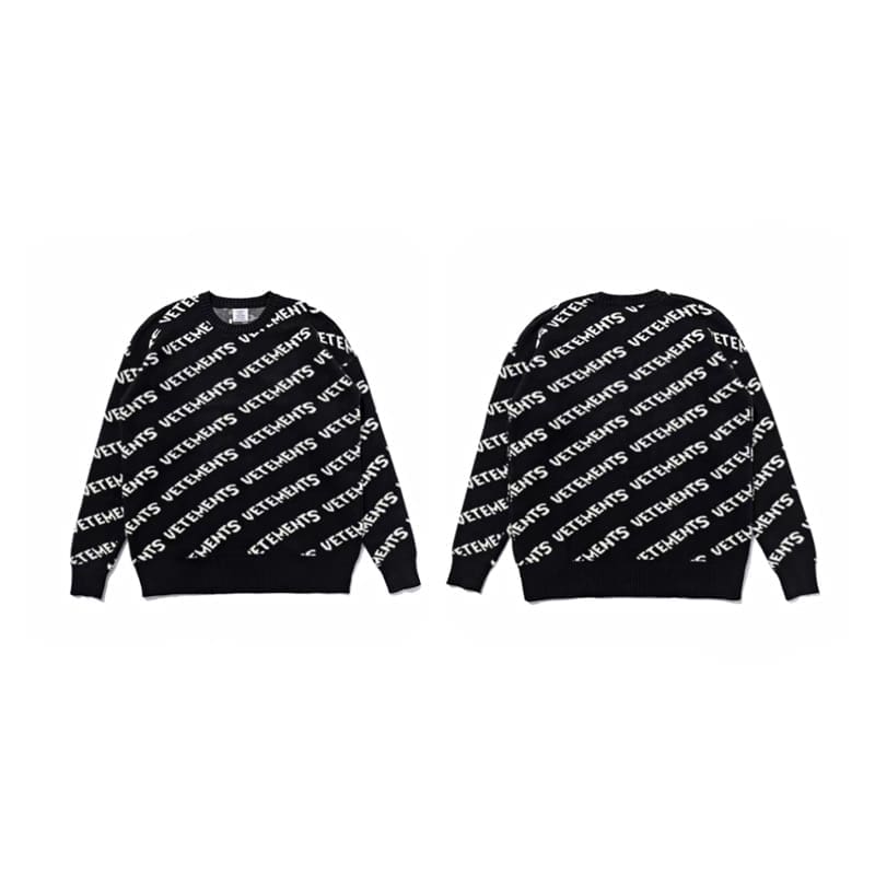 Vetements Klein Blue Sweater