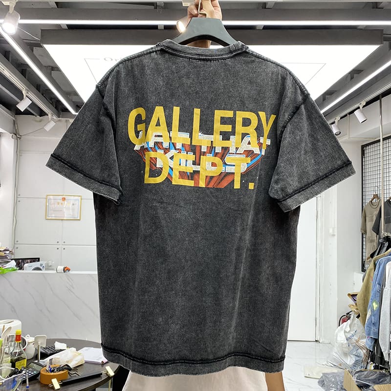 Gallery Dept 3D Effect Letter T-Shirt