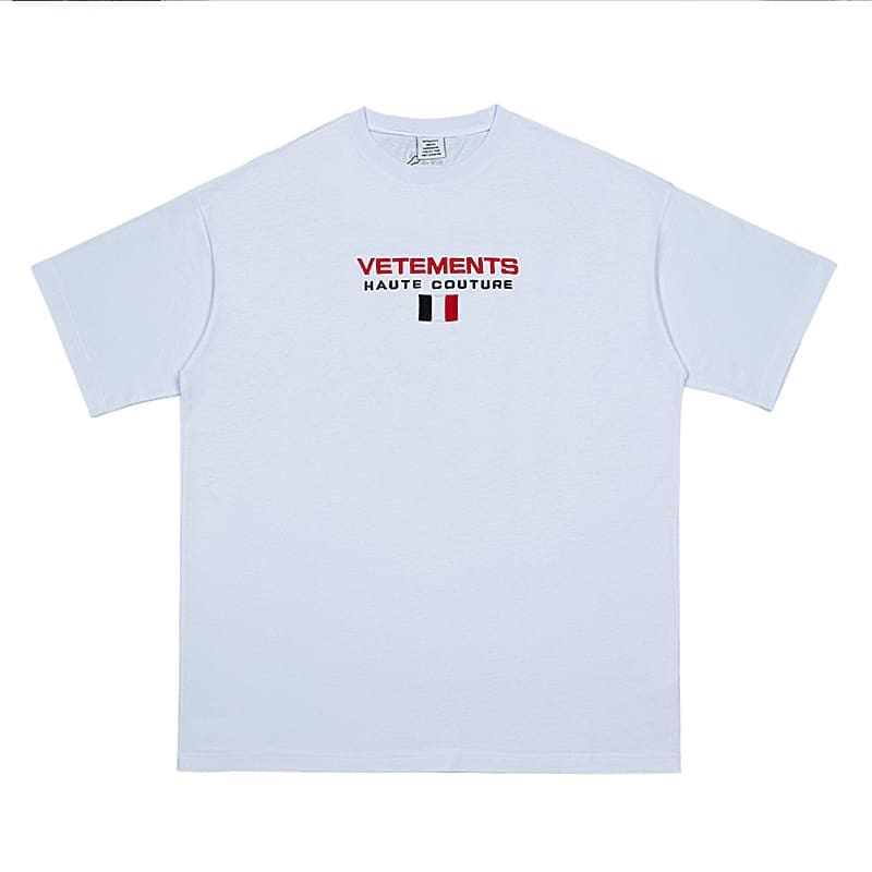 Vetements Letter Print Oversized Tee