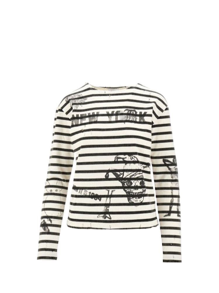 Street Style Printed Sweater