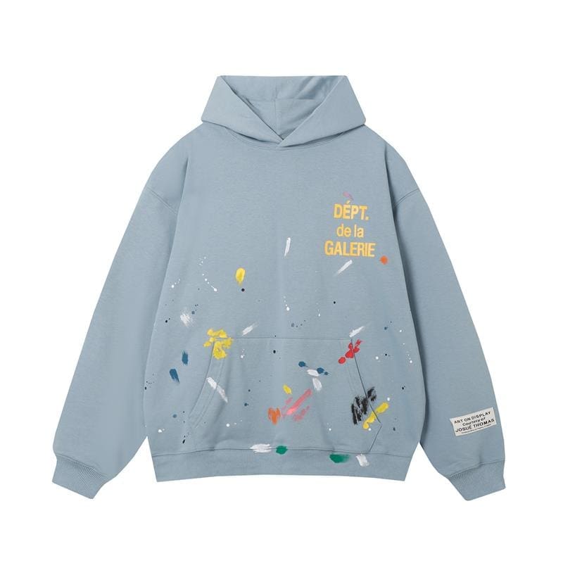 Gallery Dept Hand-Painted Paint-Splash Hoodie
