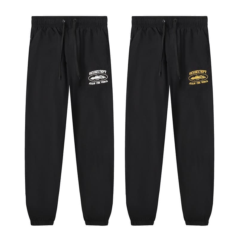 Corteiz Devil Island Woven Drill Pants
