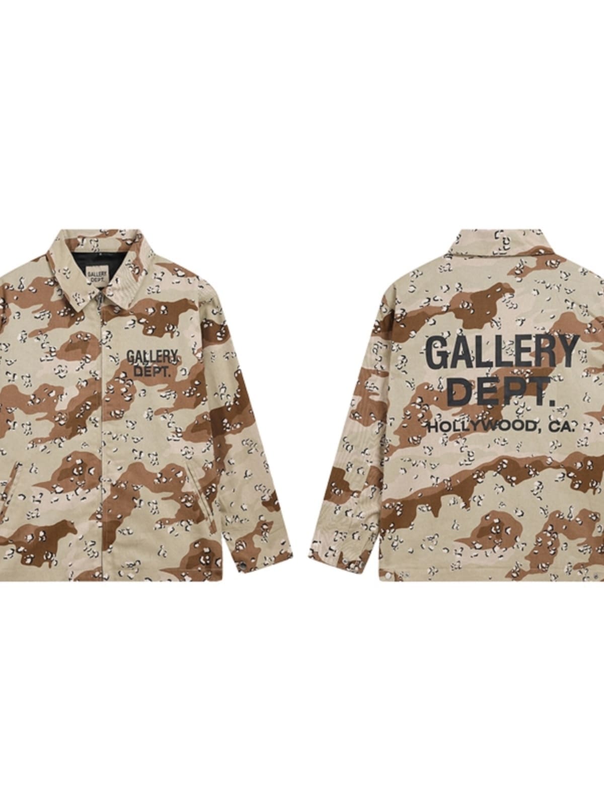 Gallery Dept Full Printed Desert Camouflage Coach Jacket