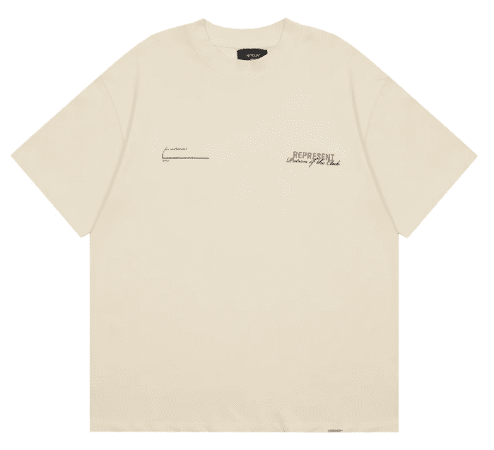 Represent London Slogan Print High Street Loose T-Shirt for Men and Women