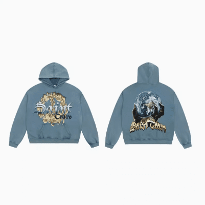 Saint Michael Washed-Out Vintage Hoodie